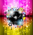 disco poster vector image