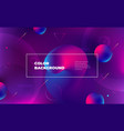 memphis abstract color background design fluid vector image