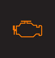 Check engine icon Royalty Free Vector Image - VectorStock