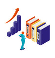 growing up budgets composition vector image