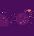 abstract geometric background poster vector image