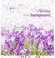 spring background vector image