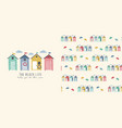 beach life t-shirt design and seamless pattern vector image vector image
