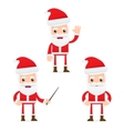 cartoon santa claus vector image