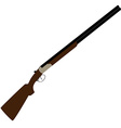hunting rifle vector image vector image