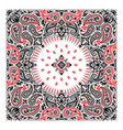 paisley bandana print vector image vector image