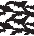 pattern with bats vector image