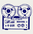 recorder vector image vector image