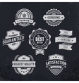 retro labels vector image vector image