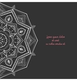 floral abstract ornament vector image vector image