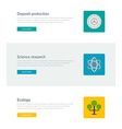 website headers or promotion banners templates vector image