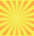 retro rays comic yellow background raster vector image