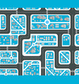 seamless repeating background urban pattern top vector image vector image