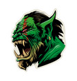 orc-warrior vector image