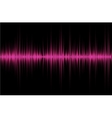 music sound waves vector image vector image