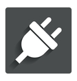 electric plug sign icon power energy symbol vector image vector image