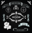 ribbon element vector image vector image