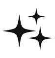 stars icon simple style vector image