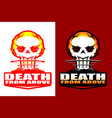 death from above insignia style 2 versions vector image vector image
