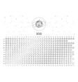 moon calendar 2021 northern hemisphere white vector image vector image