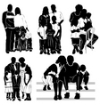 family group vector image vector image