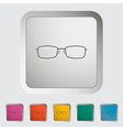 glasses vector image vector image