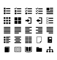 content icon vector image vector image