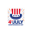 independence day of the usa vector image vector image