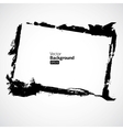 grunge frame for multiple applications vector image vector image