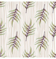 fern leaf wallpaper abstract exotic plant vector image