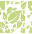 mint leaf seamless pattern vector image