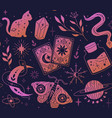 esoteric seamless pattern vector image