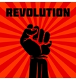 protest rebel revolution art poster vector image