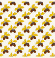 autumn seamless pattern with acorns background vector image vector image