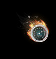 internet speed test meter vector image