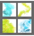 abstract background with polygonal elements vector image