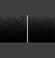 white halftone circle dots gradient background set vector image