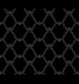 damask and celtic style a repeating pattern vector image