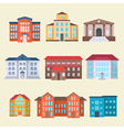 office or administrative buildings vector image