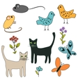 animals vector image
