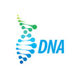 logo dna vector image