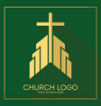 stylish cross of jesus christ among graphic vector image