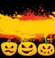 grunge halloween vector image vector image