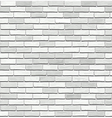 white brick seamless texture vector image