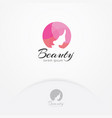 beauty logo vector image