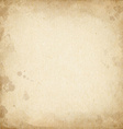realistic brown cardboard stained texture vector image vector image