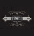 vintage typographic label premium vector image
