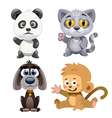 cartoon animals vector image
