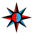 compass vector image vector image