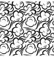 smoke seamless pattern vector image vector image